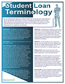 Student Loan Terminology flyer